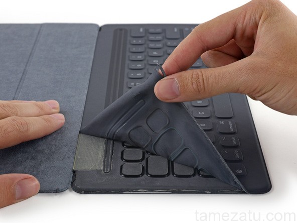 iPad ProのSmart Keyboardは分解修理できないことが判明！分解チェック