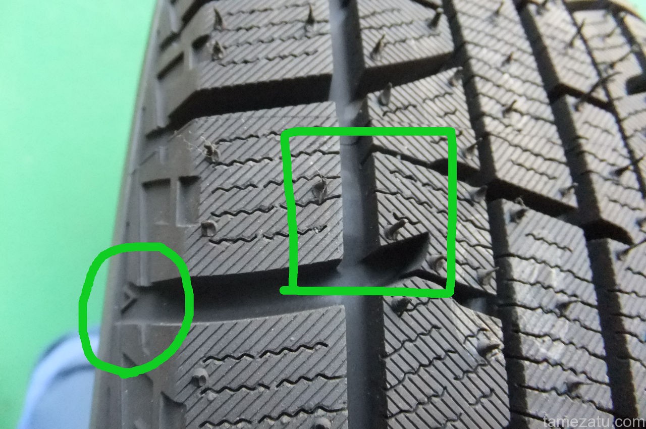 溝何cmまで使用可能 スタッドレスタイヤの寿命と走行距離別消耗量まとめ ため雑