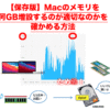 【保存版】MACのメモリを何GB増設するのが適切なのかを確かめる方法